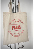 Tote Bag FROM PARIS WITH LOVE
